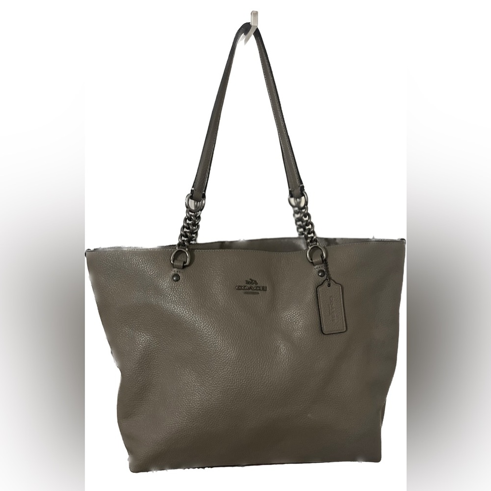 Coach Sophia Tote Pebbled Leather
